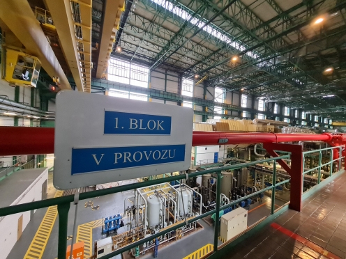 ČEZ v Dukovanech ukončil odstávku 1. výrobního bloku