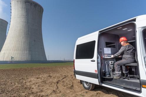 Ke kontrole vnějších kabelů jaderných elektráren slouží energetikům nový měřicí vůz